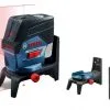 Bosch GCL 2-50 C SOLO 12V Li-Ion Accu Kruislijn-/puntlaser Body In L-Boxx - Rood - 20m - 0601066G08
