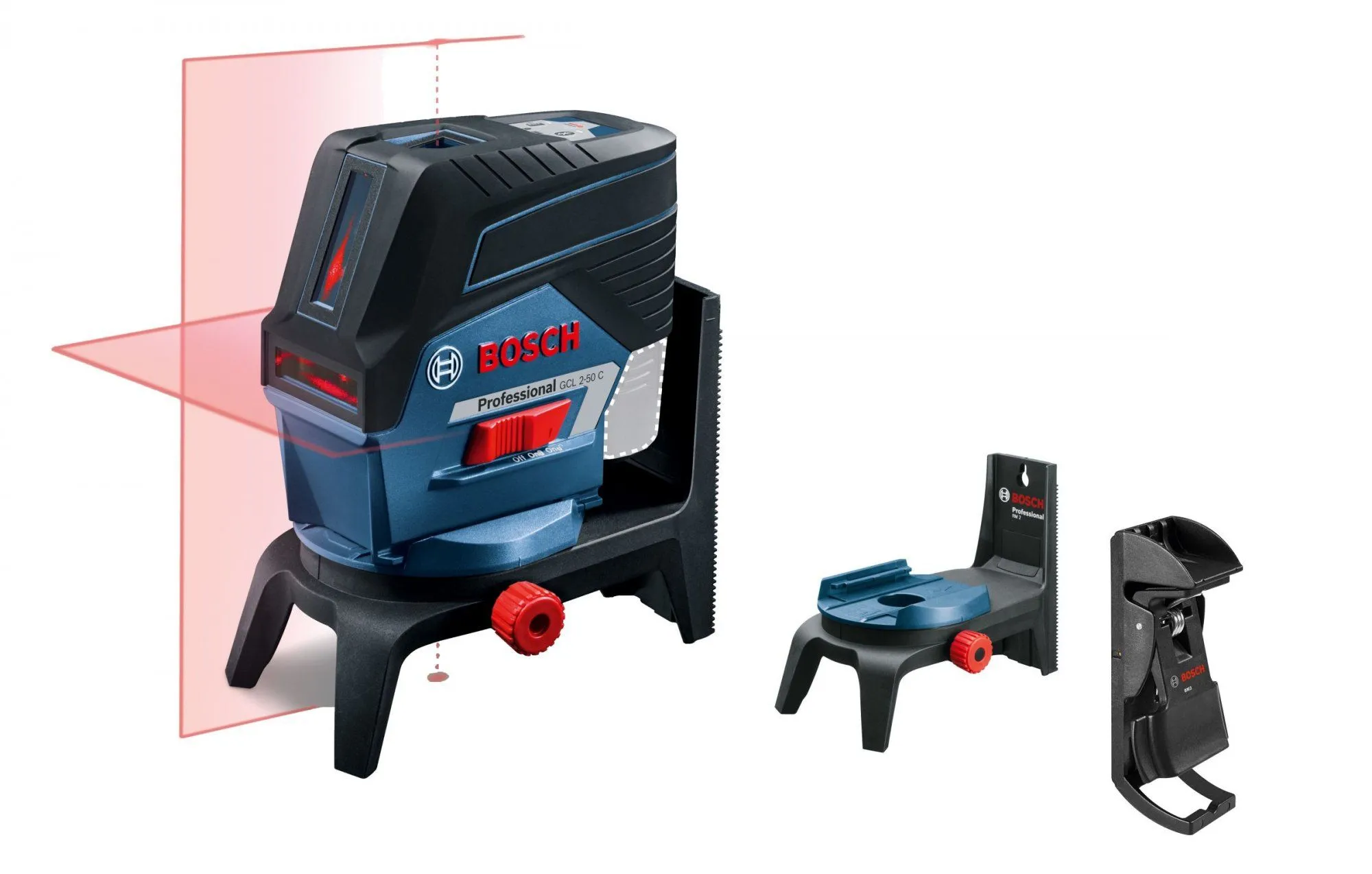 Bosch GCL 2-50 C 12V Li-Ion Accu Kruislijnlaser In Etui Set (1x 2.0Ah Accu) In L-Boxx - 20m - 0601066G03 2 Bosch GCL 2-50 C 12V Li-Ion Accu Kruislijnlaser In Etui Set (1x 2.0Ah Accu) In L-Boxx - 20m - 0601066G03 - Image 2