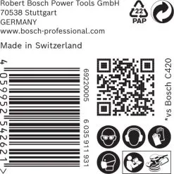 Bosch 2608900924 EXPERT Schuurvel C470 Best For Wood And Paint - 150mm - K320 - 6 Gaten (50st) 16 Bosch 2608900924 EXPERT Schuurvel C470 Best For Wood And Paint - 150mm - K320 - 6 Gaten (50st) -Bosch Winkel 032ed2bbbb9780fe736f50a3a2e6f103
