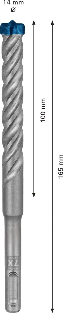 Bosch 2608900119 EXPERT Hamerboor SDS Plus-7X 14x100x165mm -Bosch Winkel 16f19dd9d1783907c33815204cf46f46