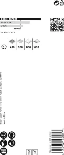 Bosch 2608900459 EXPERT Power-Change Gatzaag Construction Material 40mm -Bosch Winkel 18a09c24e484fcb95f6aa7f287334be5