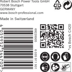 Bosch 2608901132 EXPERT Schuurvel C470 Best For Wood And Paint, Diameter 125 Mm, Korrel 240, Multiperforatie, 50x -Bosch Winkel 1a76e62542642afaed9bbf9cb3a2651d