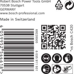 Bosch 2608901123 EXPERT Schuurvel C470 Best For Wood And Paint - 150mm - K220 - 6 Gaten - (50st) 16 Bosch 2608901123 EXPERT Schuurvel C470 Best For Wood And Paint - 150mm - K220 - 6 Gaten - (50st) -Bosch Winkel 1aab4f44225768fa1eb9858561395070