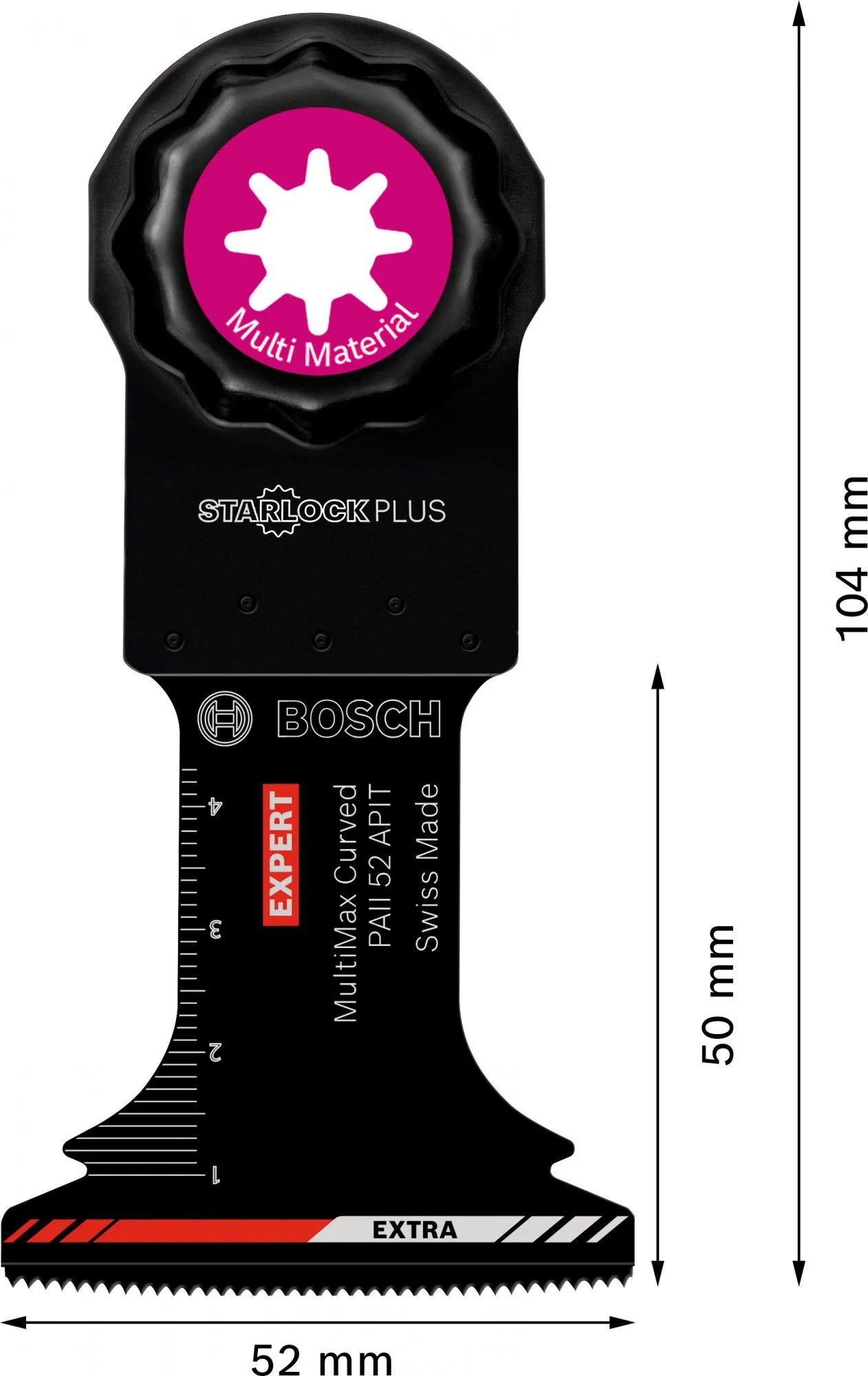 Bosch 2608900030 EXPERT StarlockPlus CoatedCarbide Invalzaagblad PAII 52 APIT Carbide, Multimaterial, Curved-Tec 52 X 50 Mm 1 4 Bosch 2608900030 EXPERT StarlockPlus CoatedCarbide Invalzaagblad PAII 52 APIT Carbide, Multimaterial, Curved-Tec 52 X 50 Mm 1 - Image 4