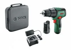 Bosch EasyImpact 12 12V Li-Ion Accu Klopboorschroefmachine Set (2x 2,0Ah) In Softbag - 30Nm - Koolborstelloos - 06039B6105