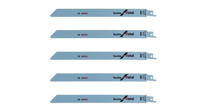 Bosch 2608656020 / S 1122 EF Reciprozaagblad - 225 X 18TPI - Metaal(5st) 1 Bosch 2608656020 / S 1122 EF Reciprozaagblad - 225 X 18TPI - Metaal(5st)