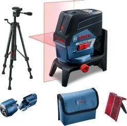 Bosch GCL 2-50 C 12V Li-Ion Accu Kruislijnlaser In Etui + Statief (BT 150) - 20m - 0601066G02