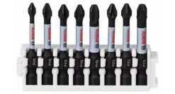 Bosch 2608522328 8 Delige Control Impact Bits - PH1/2/3 / PZ2/3