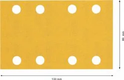 Bosch 2608900883 EXPERT Schuurvel C470 Best For Wood And Paint, 80 X 133 Mm, Korrel 240, 8 Gaten, 10x -Bosch Winkel 4762f1a12c5df5d905d2e9d9801a1cba