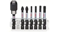 Bosch 2608522327 7 Delige Impact Control Bitset - PH2 / PZ2 / T15 / T20 / T25 / T30