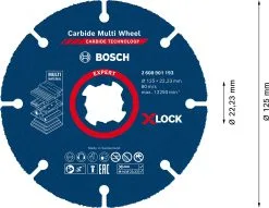 Bosch 2608901193 EXPERT X-LOCK Doorslijpschijf Carbide Multi Wheel 125mm 21 Bosch 2608901193 EXPERT X-LOCK Doorslijpschijf Carbide Multi Wheel 125mm -Bosch Winkel 4d1ec082fcf7bf568cb6b261aa71bf8d