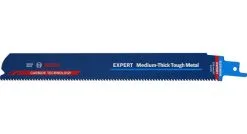 Bosch 2608900375 EXPERT Reciprozaagblad S1155HHM - Medium-Thick Tough Metal (3st)