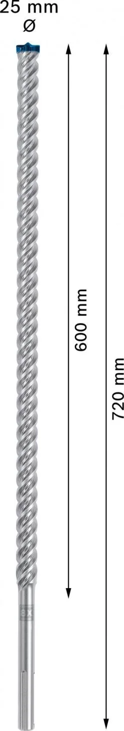 Bosch 2608900242 EXPERT Hamerboor SDS Max-8X 25x600x720mm -Bosch Winkel 534429a574f84c99e4a9469b25b5135b