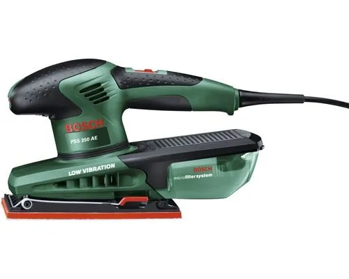 Bosch PSS 250 AE Vlakschuurmachine In Koffer - 250W - 93 X 185mm - 0603340200 2 Bosch PSS 250 AE Vlakschuurmachine In Koffer - 250W - 93 X 185mm - 0603340200 - Image 2