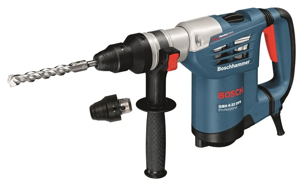 Bosch GBH 4-32 DFR SDS-plus Combihamer Incl. Snelspanboorkop In Koffer - 900W - 4,2J - 0611332101 1 Bosch GBH 4-32 DFR SDS-plus Combihamer Incl. Snelspanboorkop In Koffer - 900W - 4,2J - 0611332101