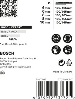 Bosch 2608900198 EXPERT 5-delige SDS Plus-7X Borenset In Cassette - 6/8/10mm -Bosch Winkel 5c371fba40c599cde855e7a39214e3f5