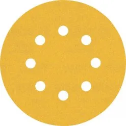 Bosch 2608900809 EXPERT Schuurvel C470 Best For Wood And Paint, Diameter 125 Mm, Korrel 240, 8 Gaten, 5x