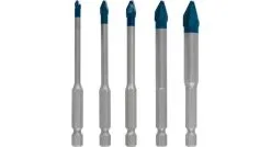 Bosch 2608900597 5-delige HardCeramic HEX-9 Borenset - 4/5/6/8/10 Mm