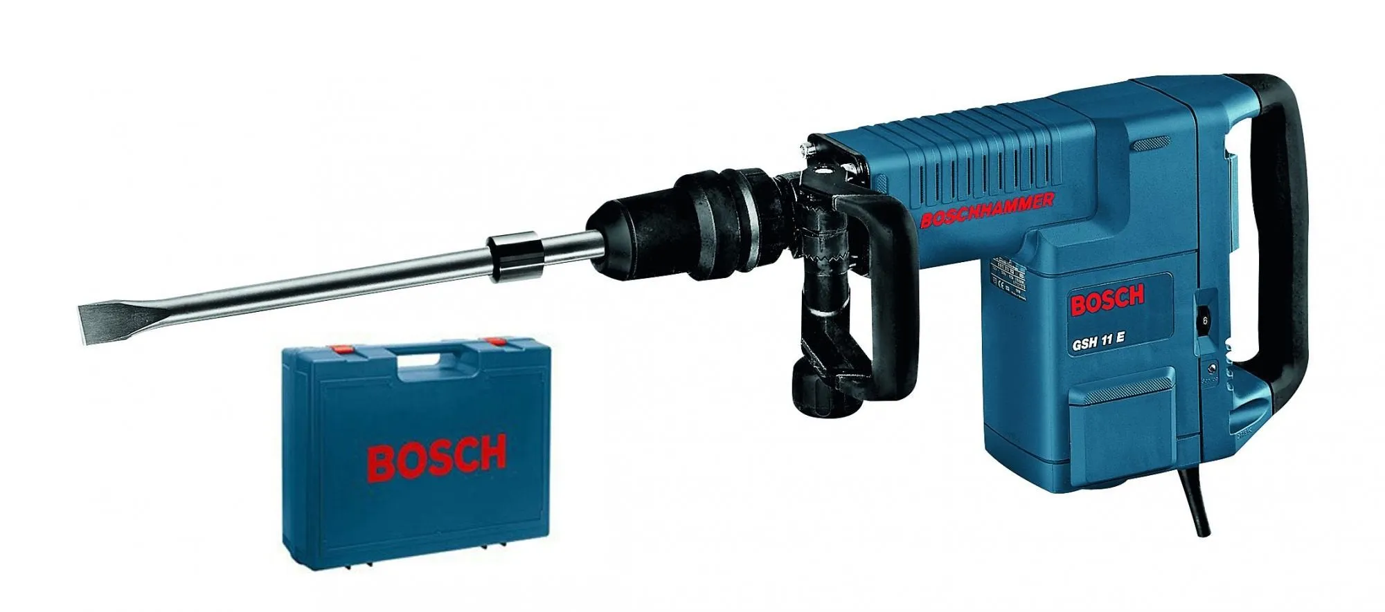 Bosch GSH 11 E SDS-max Breekhamer In Koffer - 1500W - 16,8J - 0611316703 1 Bosch GSH 11 E SDS-max Breekhamer In Koffer - 1500W - 16,8J - 0611316703