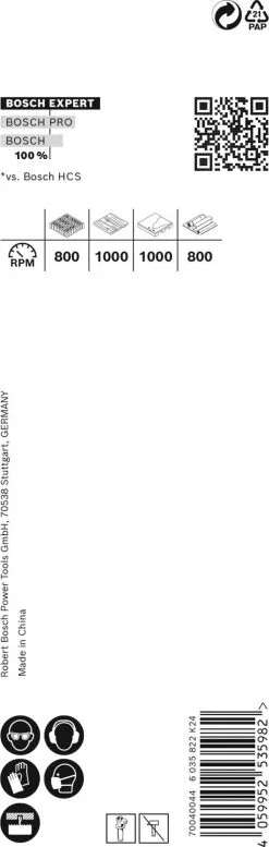 Bosch 2608900452 EXPERT Construction Material Gatzaag - 20x60mm -Bosch Winkel 7215c39296092530e800c273146cb994