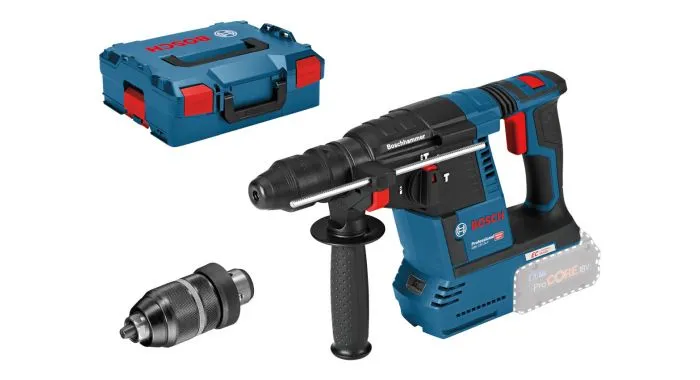 Bosch GBH 18V-26 F 18V Li-Ion Accu SDS-plus Combihamer Body In L-Boxx - 2,6J - Koolborstelloos - 0611910001 1 Bosch GBH 18V-26 F 18V Li-Ion Accu SDS-plus Combihamer Body In L-Boxx - 2,6J - Koolborstelloos - 0611910001