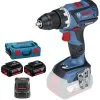 Bosch GSR 18V-60 C 18V Li-Ion Accu Boor-/schroefmachine Set (2x 5.0Ah Accu) In L-Boxx - 06019G1100