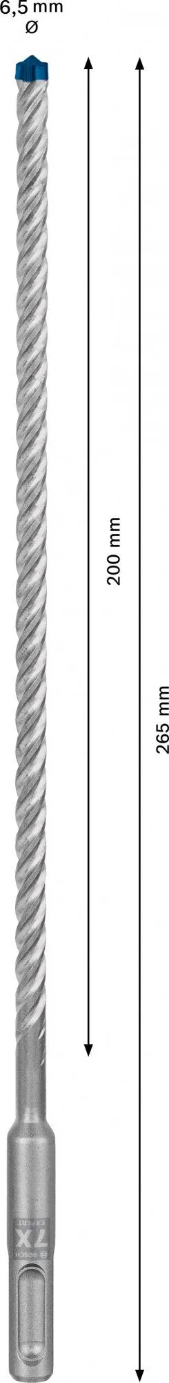 Bosch 2608900165 EXPERT SDS Plus-7X Hamerboor - 6,5 X 200 X 265 Mm (10st) 3 Bosch 2608900165 EXPERT SDS Plus-7X Hamerboor - 6,5 X 200 X 265 Mm (10st) - Image 3
