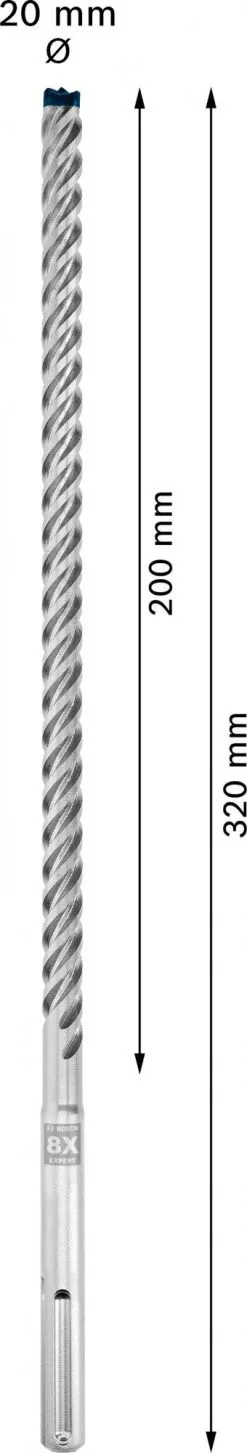 Bosch 2608900222 EXPERT Hamerboor SDS Max-8X - 18x400x540mm -Bosch Winkel 89ed09d243147d3269b49dcb48e0a51e