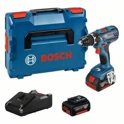 Bosch GSR 18V-28 18V Li-Ion Accu Schroefboormachine Set (2x 4,0Ah) In L-BOXX - 63Nm - 06019H410A
