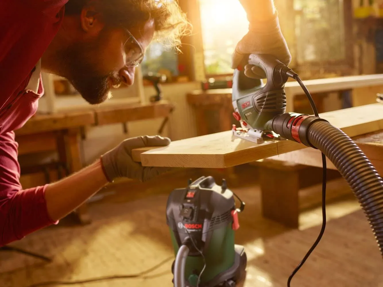 Bosch AdvancedVac 20 Bouwstofzuiger - 1200W - 20L - 06033D1200 5 Bosch AdvancedVac 20 Bouwstofzuiger - 1200W - 20L - 06033D1200 - Image 5