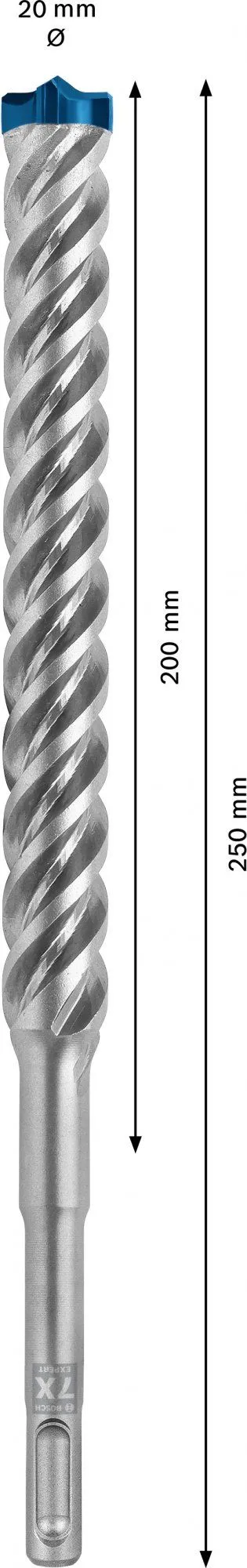 Bosch 2608900142 EXPERT Hamerboor SDS Plus-7X 20x200x265mm 3 Bosch 2608900142 EXPERT Hamerboor SDS Plus-7X 20x200x265mm - Image 3