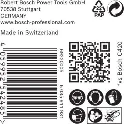 Bosch 2608900910 EXPERT Schuurvel C470 Best For Wood And Paint - 125mm - K80 - 8 Gaten (50st) 16 Bosch 2608900910 EXPERT Schuurvel C470 Best For Wood And Paint - 125mm - K80 - 8 Gaten (50st) -Bosch Winkel 986c80c6273b9f9d0b80c9c904937a4a