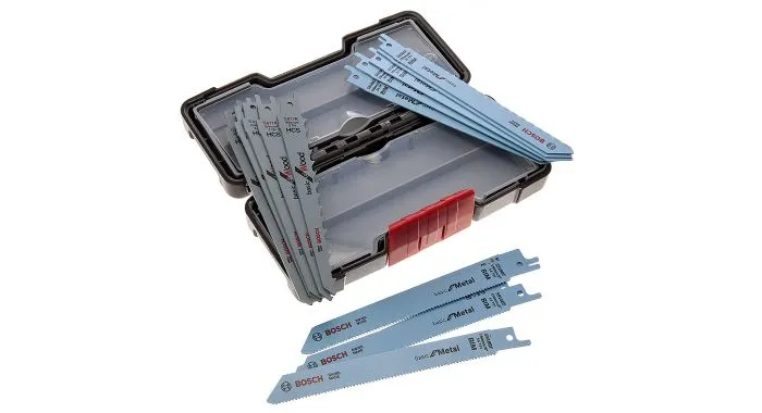 Bosch 2607010901 15 Delige Reciprozaagbladen Set In Koffer - Hout/Metaal 1 Bosch 2607010901 15 Delige Reciprozaagbladen Set In Koffer - Hout/Metaal