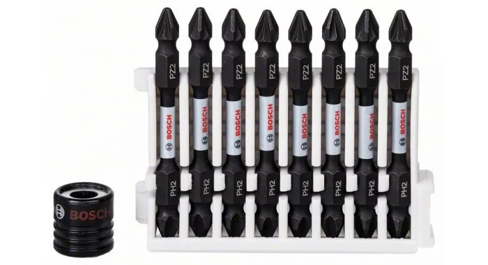 Bosch 2608522334 8 Delige Impact Dubbele Bitset + Magnetische Huls - PH2 1 Bosch 2608522334 8 Delige Impact Dubbele Bitset + Magnetische Huls - PH2