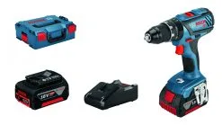 Bosch GSB 18V-28 18V Li-ion Accu Schroefklopboormachine Set (2x4.0Ah) In L-Boxx