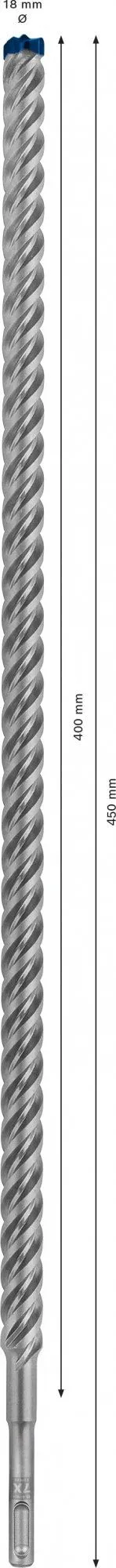 Bosch 2608900139 EXPERT Hamerboor SDS Plus-7X 18x400x450mm 3 Bosch 2608900139 EXPERT Hamerboor SDS Plus-7X 18x400x450mm - Image 3