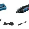 Bosch 06019H2101 3,6V Li-Ion Accu Schroevendraaier Set Incl. 25-delige Bitset In Mini L-Boxx - 5Nm - 1/4"