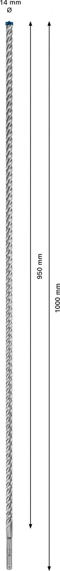 Bosch 2608900126 EXPERT Hamerboor SDS Plus-7X 14x950x1000mm 3 Bosch 2608900126 EXPERT Hamerboor SDS Plus-7X 14x950x1000mm - Image 3