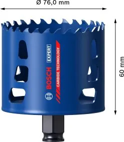 Bosch 2608900436 EXPERT Power-Change Gatzaag Tough Material 76mm -Bosch Winkel a8a65510e427f3de0abb7441bacaf2ff