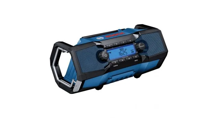 Bosch GPB 18V-2 C 18V Li-ion Accu Bouwradio - FM, Bluetooth, AUX - Werkt Op Netstroom & Accu - 06014A3000 1 Bosch GPB 18V-2 C 18V Li-ion Accu Bouwradio - FM, Bluetooth, AUX - Werkt Op Netstroom & Accu - 06014A3000