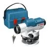 Bosch GOL 20 D Optisch Waterpastoestel Met Vergrotingsfactor - 60mm - In Koffer - 0601068400