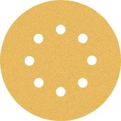 Bosch 2608900805 EXPERT Schuurvel C470 Best For Wood And Paint, Diameter 125 Mm, Korrel 80, 8 Gaten, 5x