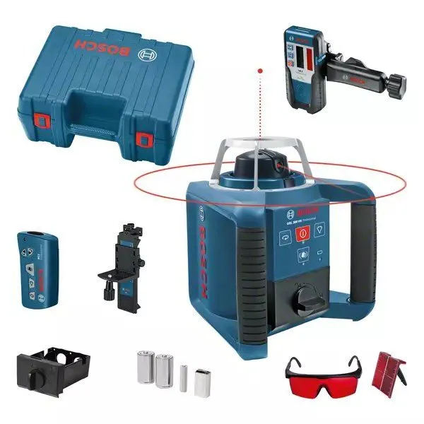 Bosch GRL 300 HV Rotatie Laser Set In Koffer + BT 170 HD Statief + GR 240 Meetlat - 061599405U 2 Bosch GRL 300 HV Rotatie Laser Set In Koffer + BT 170 HD Statief + GR 240 Meetlat - 061599405U - Image 2
