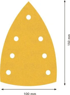 Bosch 2608901119 EXPERT Schuurvel C470 Best For Wood And Paint, 100 X 150 Mm, Korrel 240, 7 Gaten, 10x -Bosch Winkel c1f92596b36797f222f3c653831feabe