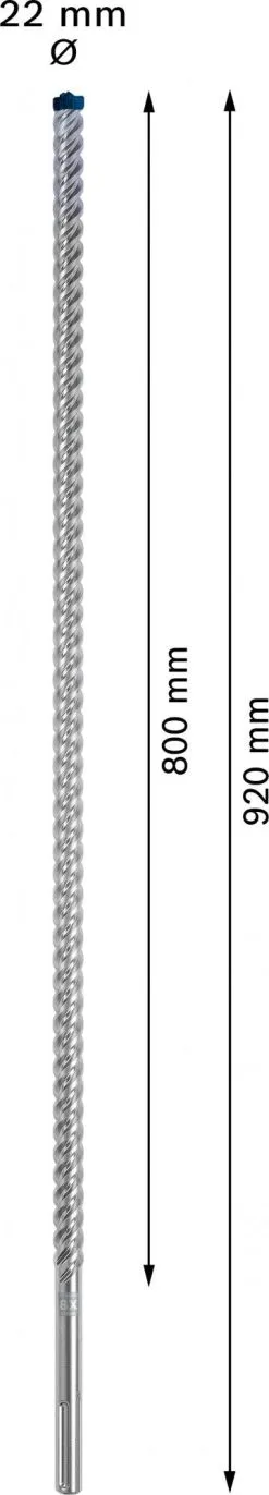 Bosch 2608900236 EXPERT Hamerboor SDS Max-8X 22x800x920mm -Bosch Winkel ca195ce6c75e2218c13bdaa48b0cba8a
