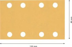 Bosch 2608900881 EXPERT Schuurvel C470 Best For Wood And Paint, 80 X 133 Mm, Korrel 120, 8 Gaten, 10x -Bosch Winkel dd4a211f3fea4a48514a68280070ea25