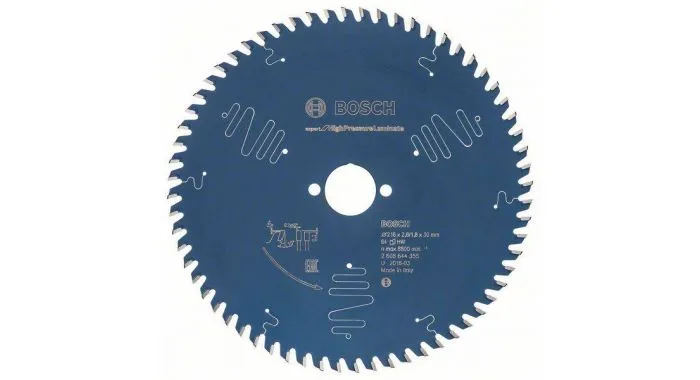 Bosch 2608644355 Expert Cirkelzaagblad - 216 X 30 X 64T - High Pressure Laminate 1 Bosch 2608644355 Expert Cirkelzaagblad - 216 X 30 X 64T - High Pressure Laminate