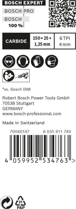 Bosch 2608900386 EXPERT Reciprozaagblad S956DHM 10st Window Demolition 18 Bosch 2608900386 EXPERT Reciprozaagblad S956DHM 10st Window Demolition -Bosch Winkel e1a190c3aa7573517db8403181dca861