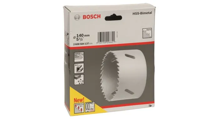 Bosch 2608584137 Gatzaag - HSS BiMetaal - 140 Mm 1 Bosch 2608584137 Gatzaag - HSS BiMetaal - 140 Mm