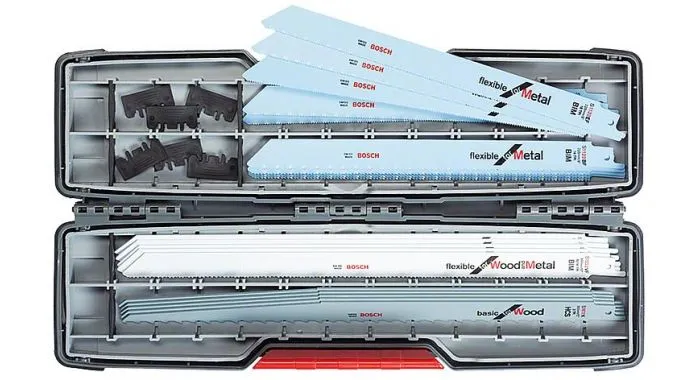 Bosch 2607010996 20-delige Reciprozaagblad ToughBox Set - 130mm 1 Bosch 2607010996 20-delige Reciprozaagblad ToughBox Set - 130mm